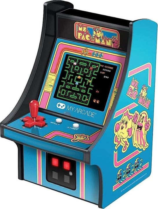 Actual product image MyArcade My Arcade MS. Pac-Man Collectible Micro Player Retro Arcade Machine - 6 Inch