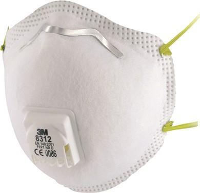 Immagine prodotto 3M Maschera per polveri sottili con valvola (FFP3, 1x)