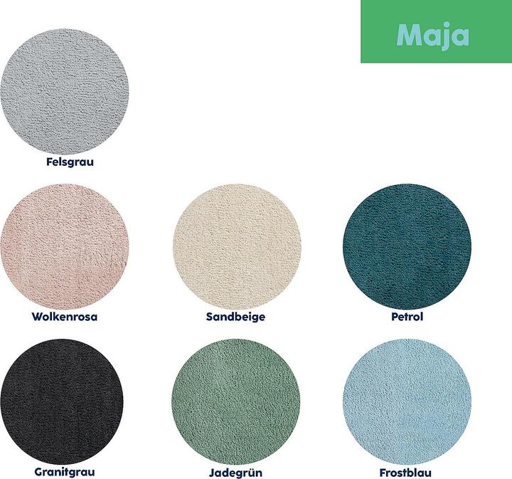 Productafbeelding Kela Badmat Maja graniet grijs (120 x 70 cm)
