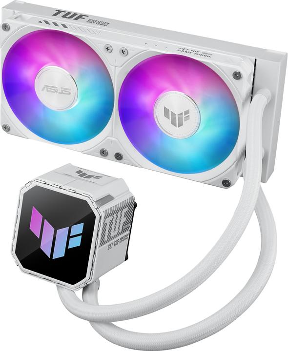 Actual product image ASUS Wak Tuf Gaming Lc Iii 240 Argb Wht