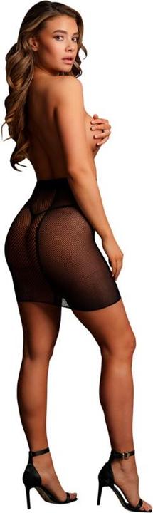 Produktbild Le Désir Netzrock mit hoher Taille schwarz (One Size)