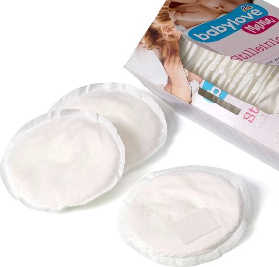 Immagine prodotto dm babylove Cuscinetti per l'allattamento della mamma bianchi (30 x)