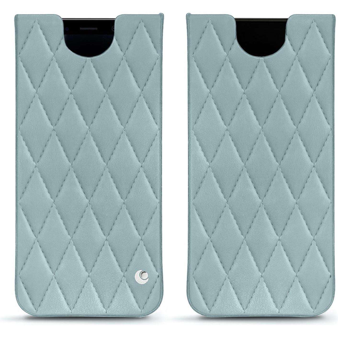 Thumbnail - Noreve Lederschutzhülle (Samsung Galaxy S8+), Smartphone Hülle, Blau