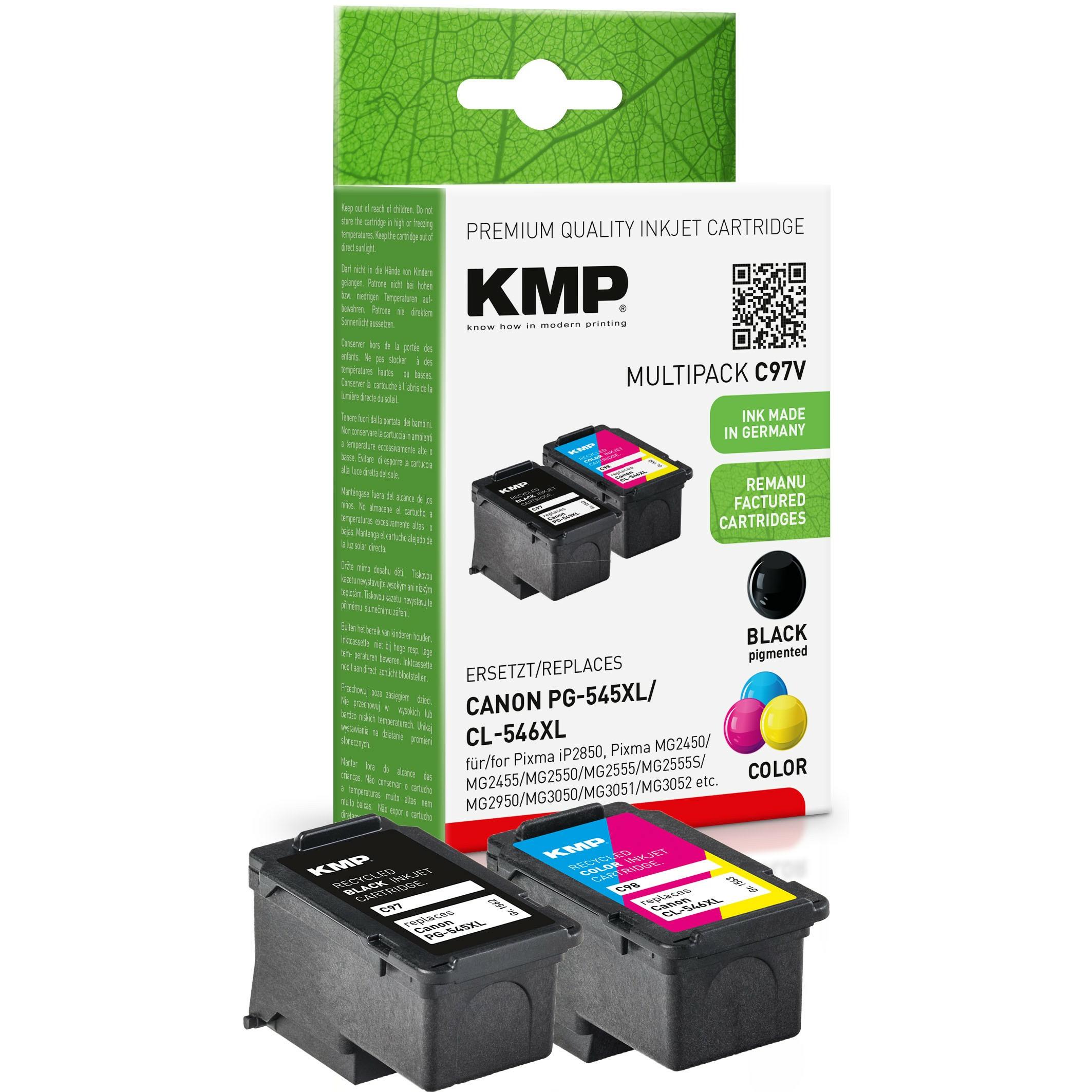 KMP, Druckerpatrone, C97V (M, C, Y, BK)