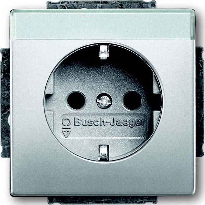 Produktbild Busch-Jaeger SCHUKO® Steckdosen-Einsatz mit 2CKA002011A3851