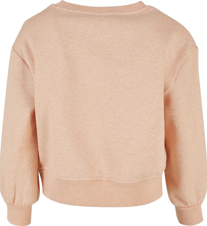 Produktbild Urban Classics Girls Oversized Color Melange Crewneck (110, 116)