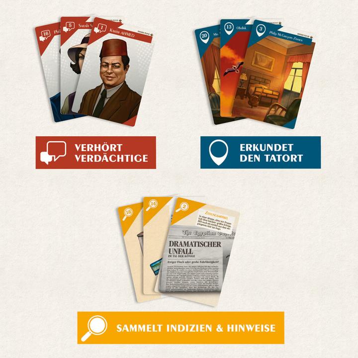 Actual product image Kosmos Suspects - Eternal Curse (German, 1 - 5 Players)