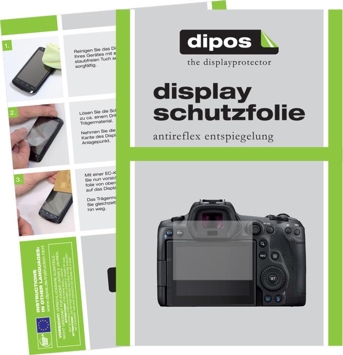Produktbild Dipos Displayschutzfolie Antireflex (Displayschutz, Canon EOS R6)