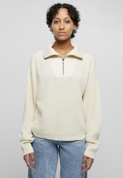 Produktbild Urban Classics Ladies Oversized Knit Troyer (M)