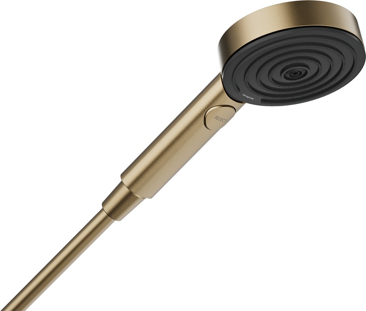 hansgrohe Pulsify Select S Duschkopf 105, 3 Strahlarten Relaxation, 24110 (3 Strahlarten)
