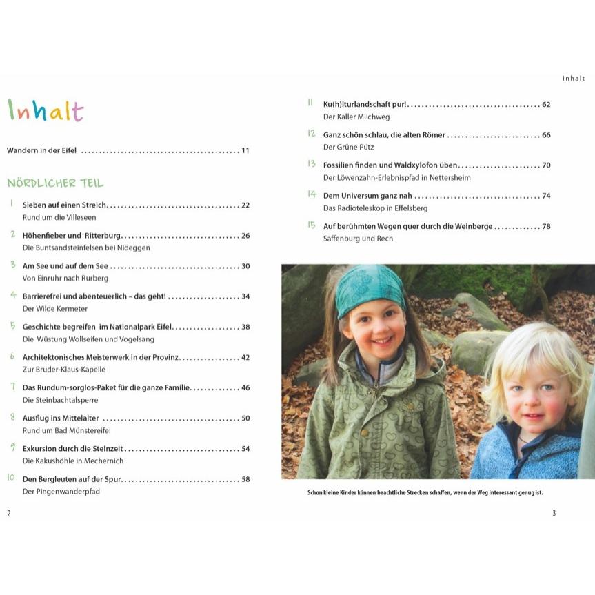 Thumbnail - Wanderspass mit Kindern Eifel, Ratgeber von Sabine Parschau