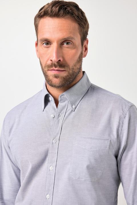 Produktbild JP1880 Oxfordhemd FLEXNAMIC®, Langarm, Buttondown-Kragen, Modern Fit (3XL)