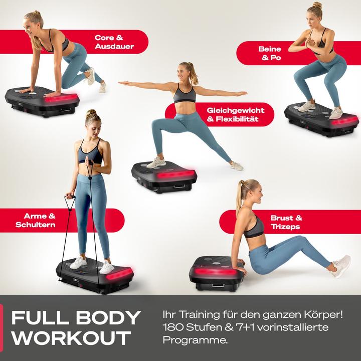 Produktbild Sportstech VP400 Vibrationsplatte Schwarz