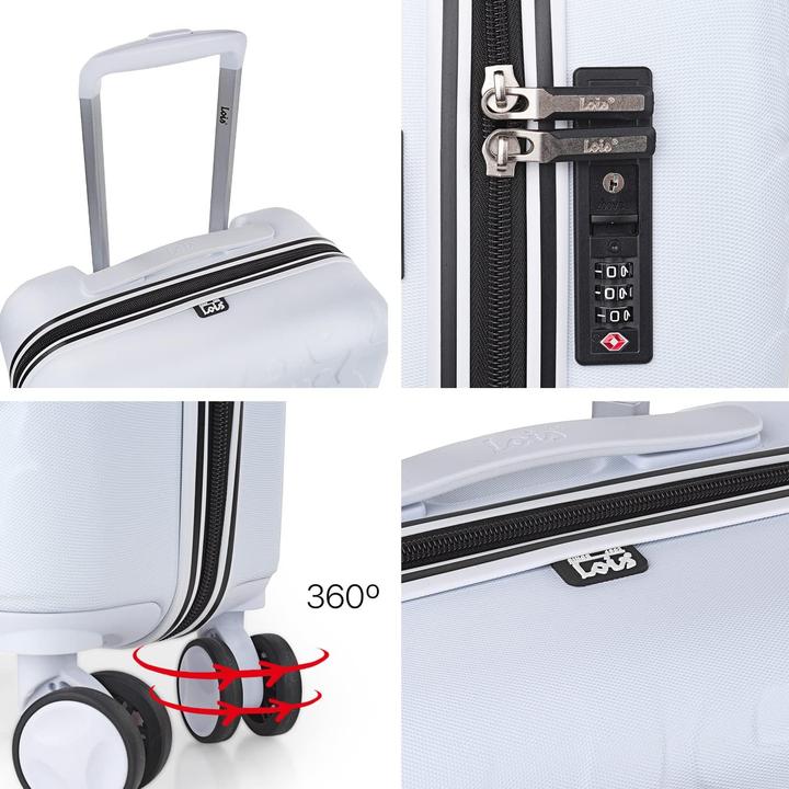 Produktbild Lois Handgepäck Hartschalenkoffer mit TSA-Schloss und USB-Buchse (33 l)
