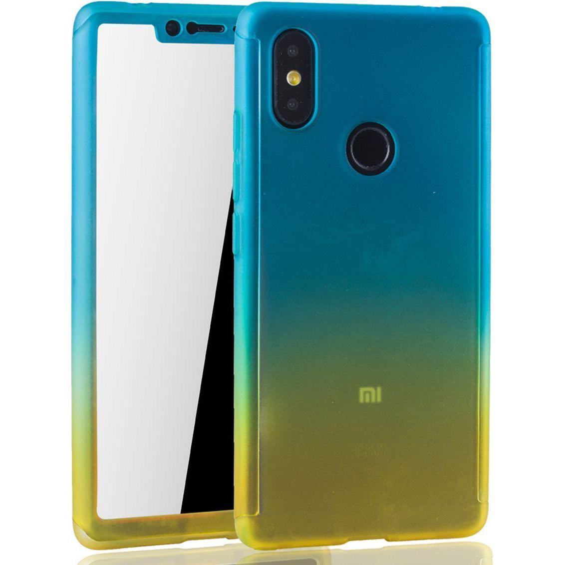 Thumbnail - König Design Hülle Handy Schutz für Xiaomi Mi 8 SE Full Case Cover Displayschutz Bumper Gelb (Xiaomi Mi 8 SE), Smartphon...
