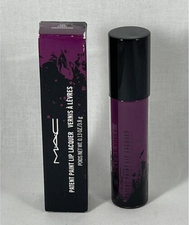 Image du produit MAC Cosmetics Patent Paint Lip Lacquer Patent Pleasure (vinly underground)