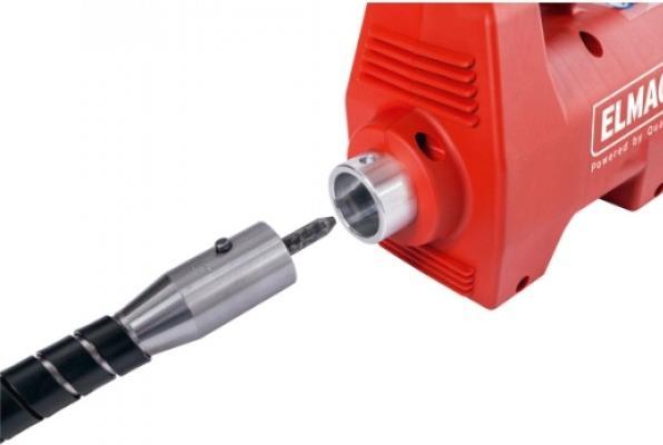 Elmag - Flaschenrüttler RABBIT-RE tragbarer Antriebseinheit, inkl. 3,8 PS- Elektromotor 230 Volt/50H (Concrete compactor)