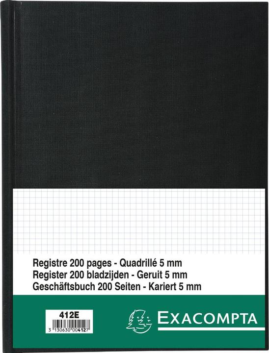 Image du produit Exacompta Livres de comptes (A4, Quadrillé)