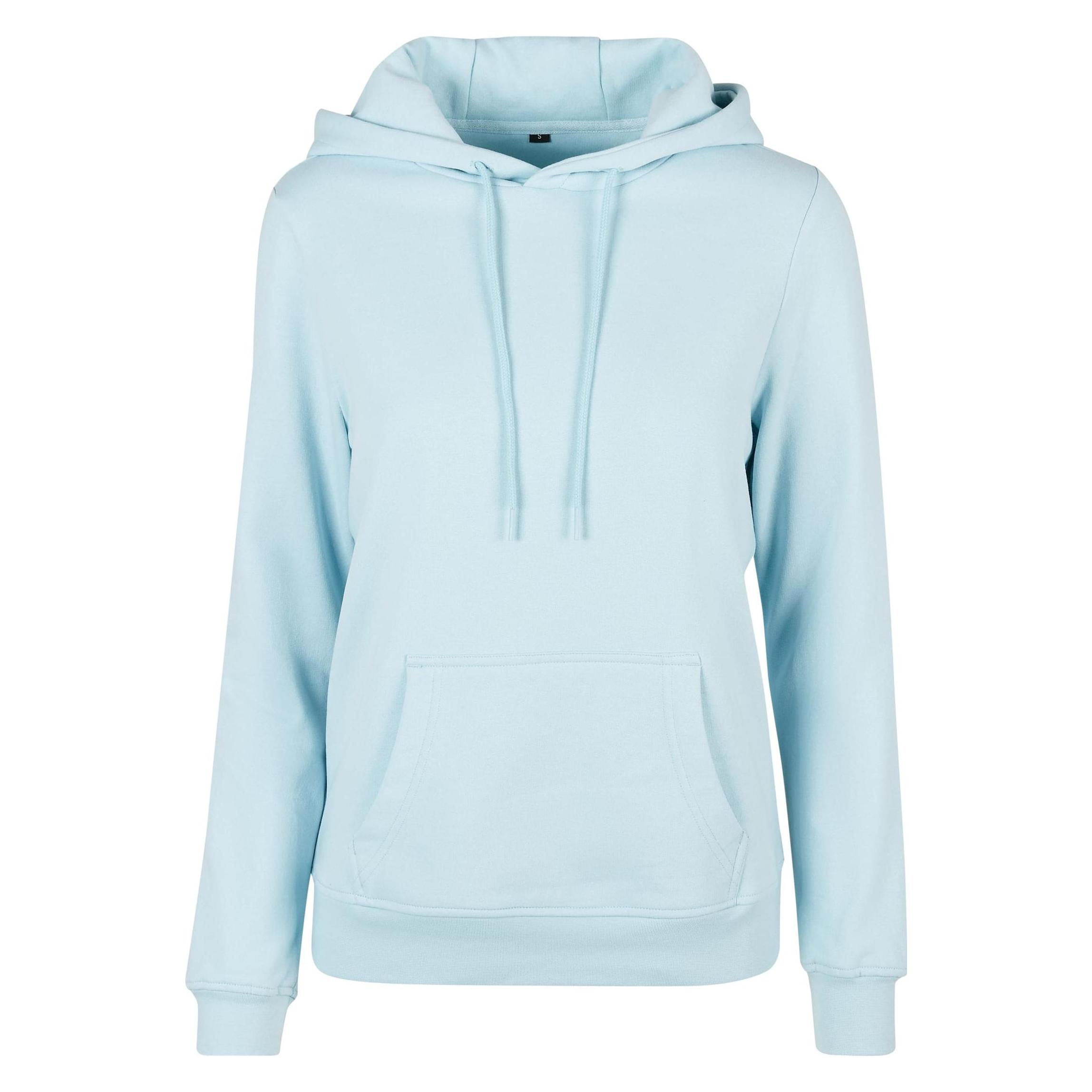 Build Your Brand, Damen, Pullover, Ladies' Basic Hoody, Blau, (4XL)