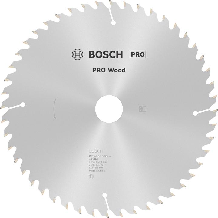 Actual product image Bosch Professional Zubehör PRO Wood circular saw blade, 235 x 2.8 x 30 mm