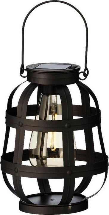 Actual product image Lumineo Laternen Vintage Metall Solarbatterie