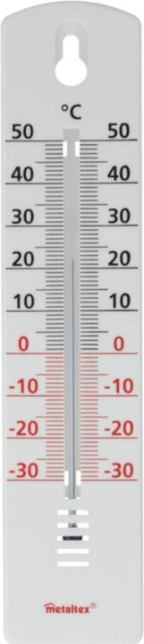 Metaltex Thermomètre intérieur & extérieur 21cm 298000080