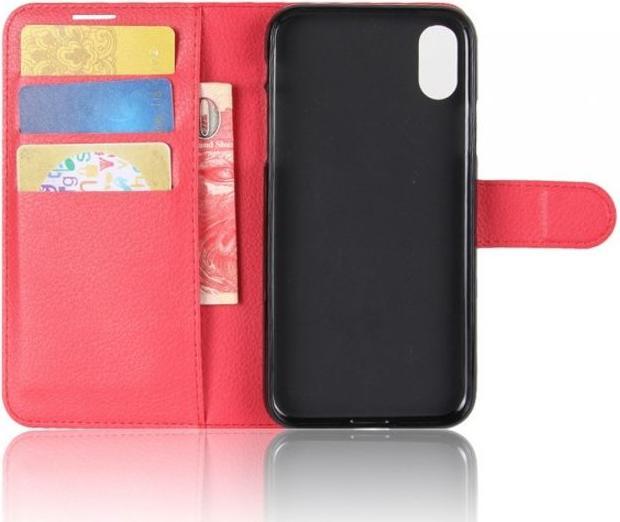 Produktbild MU Classic Lederhülle mit Standfunktion (Apple iPhone X)