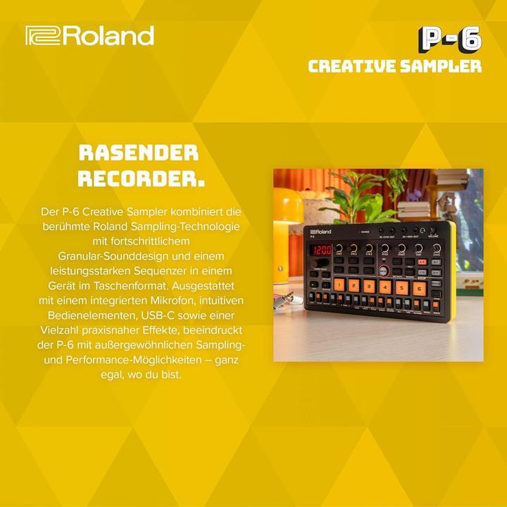Actual product image Roland P-6 Creative Sampler