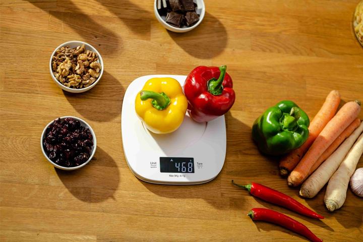 Actual product image Zelmer ZKS1451 Kitchen Scale Countertop Square Electronic Kitchen Scale