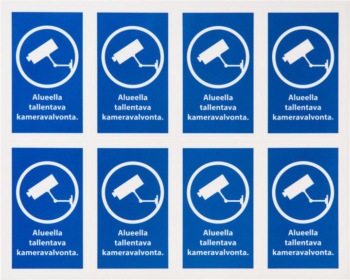 Image du produit Tarmo Überwachungskamera Fensteraufkleber