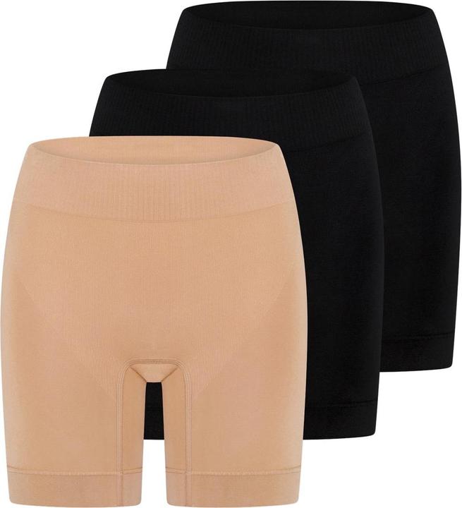 Schwarz / Beige