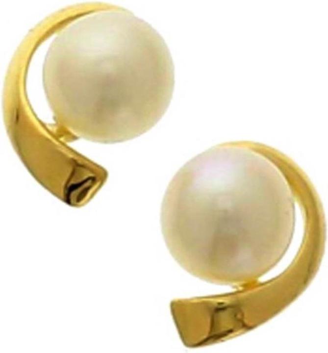 Produktbild Marie Celeste über -Knob Parel - 6,5 mm - Gold (100% Gelbgold)