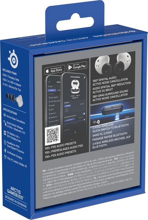 Image du produit SteelSeries Arctis Gamebuds (Sans fil)