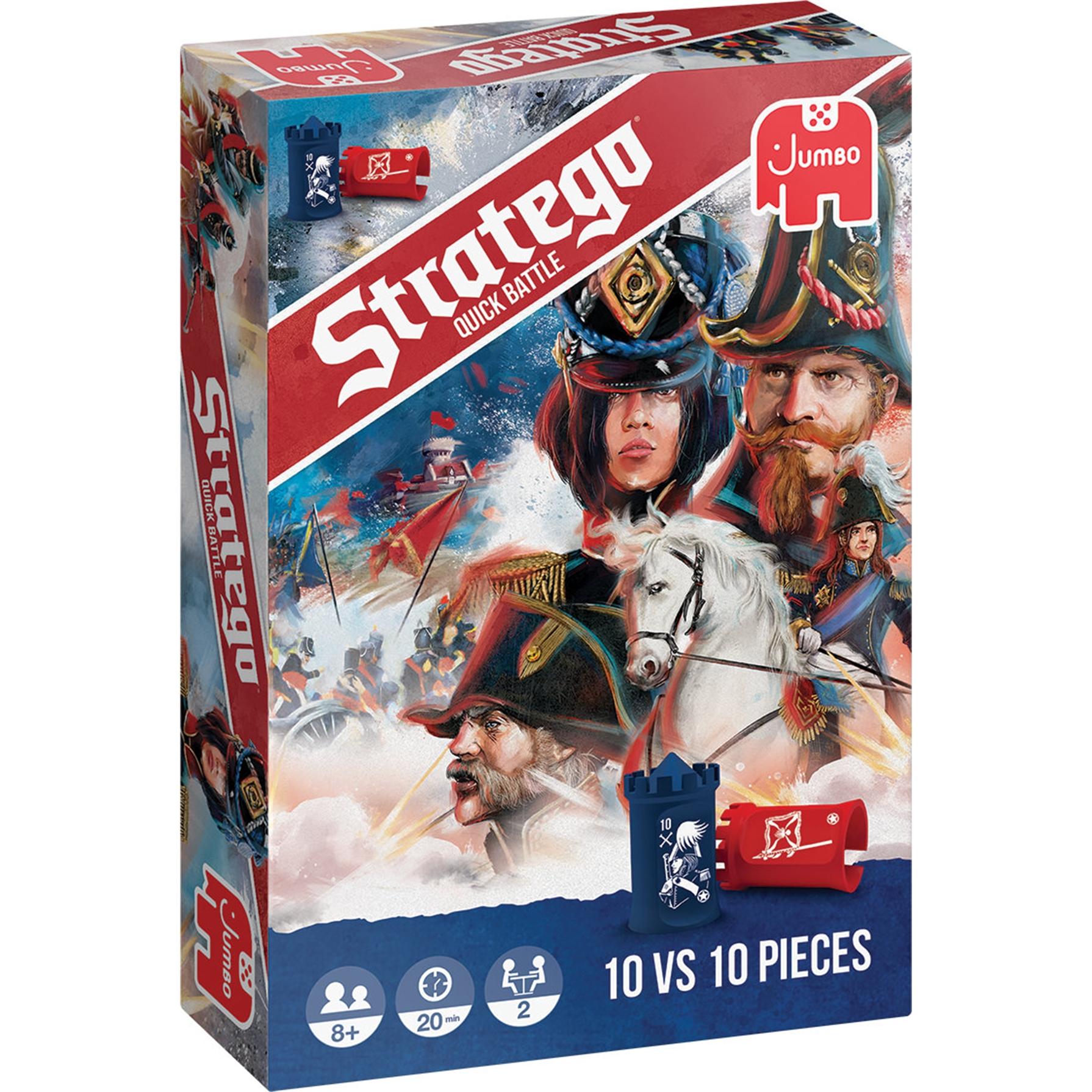 Jumbo Stratego Quick Battle NEU, d/f/i (Französisch, Italienisch, Deutsch)