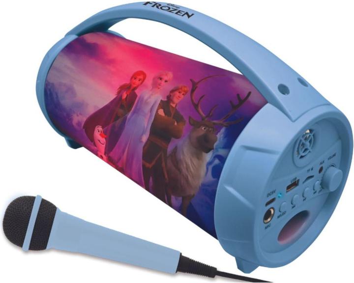 Image du produit Lexibook Enceinte lumineuse Bluetooth® Givrée avec microphone (BTP585FZZ)
