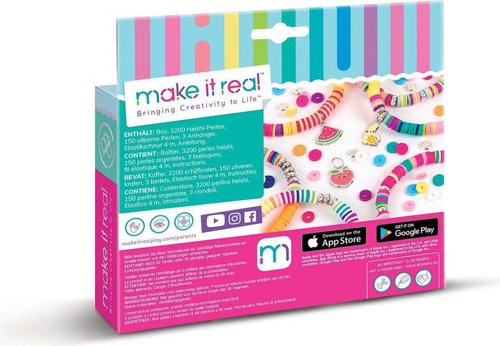 Actual product image Make it Real Heishi bead box