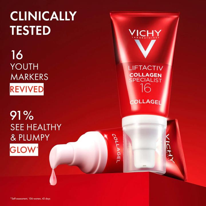 Actual product image Vichy Liftactiv Collagen Specialist 16 Glow Boosting Gel 50 Ml (50 ml)
