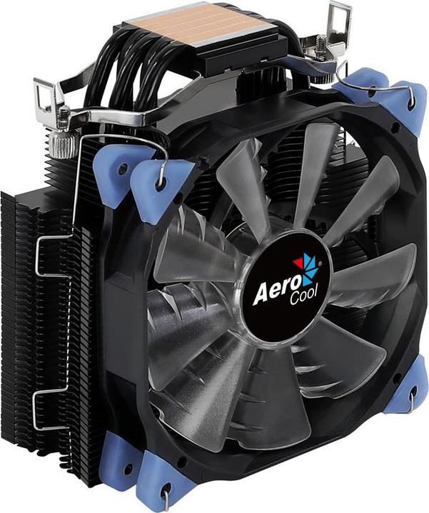 Produktbild AeroCool Verkho 5 Dark CPU-Kühler, RGB (73 mm)