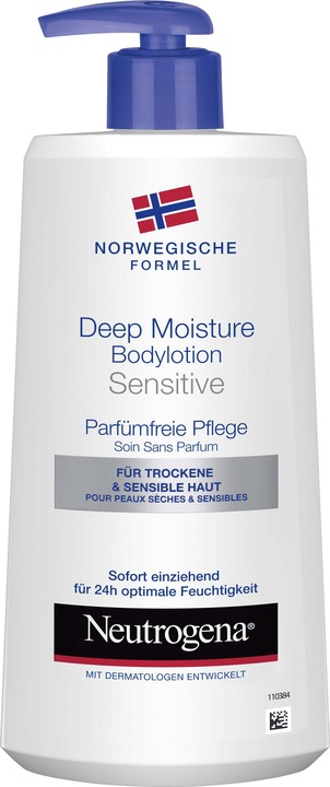 Produktbild Neutrogena Deep Moisture Bodylotion Sensitive (Körpercreme, 400 ml)