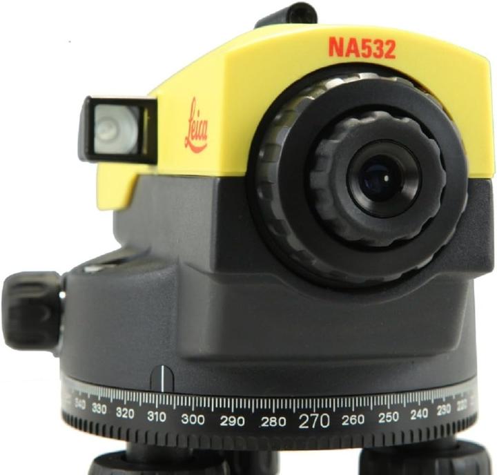 Actual product image Leica 840386 NA532 Wasserwaage 360° Vergrösserung 32x