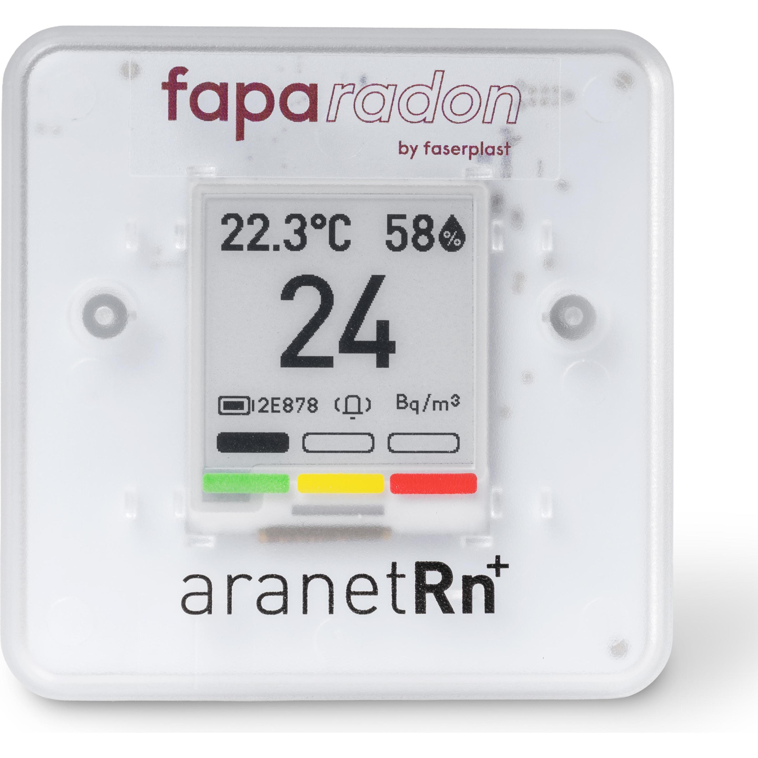 Aranet Radon PLUS HOME Sensor, Bluetooth (TDSPSRH2)