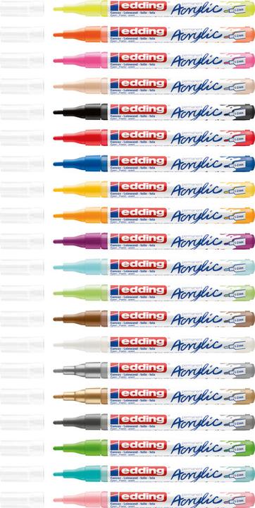 Immagine prodotto Edding Pennarello acrilico (Oro, 2 mm, 1 x)
