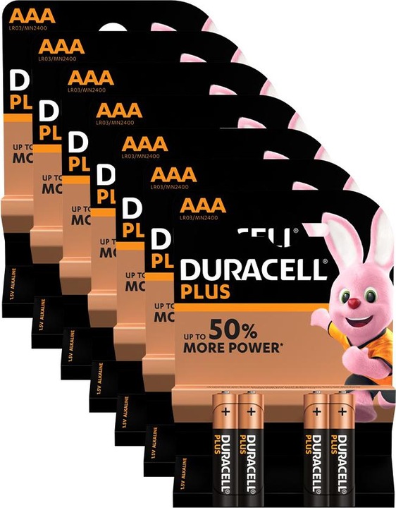Immagine prodotto Duracell Plus MN2400/AAA/LR03 28s (28 pz., AAA)
