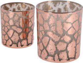Actual product image Ptmd lantern Desiree giraffe pattern pink 10 cm
