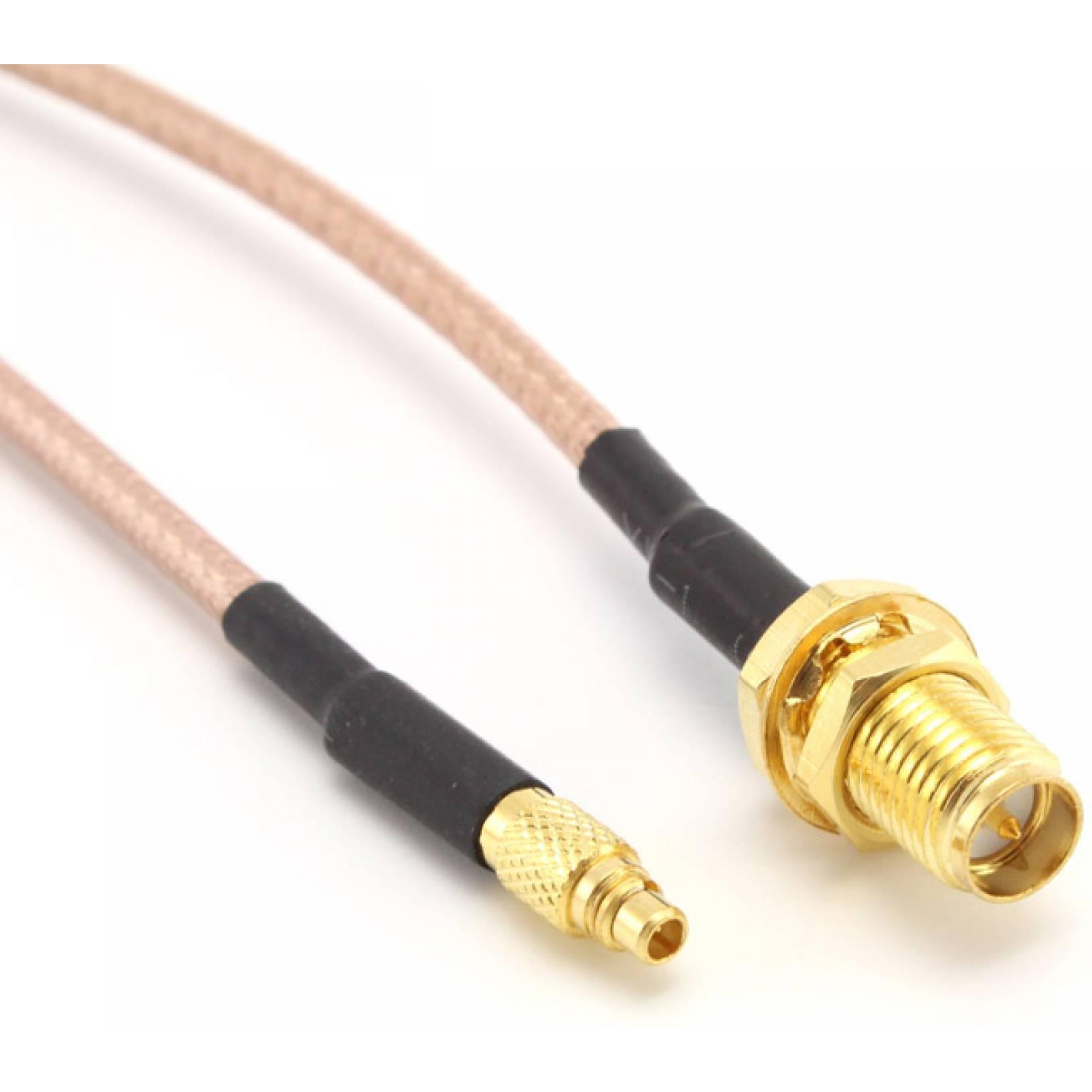 OEM Pigtail MMCX maschio dritto / RPSMA femmina P-MMS-RSF-25, Accessori di rete