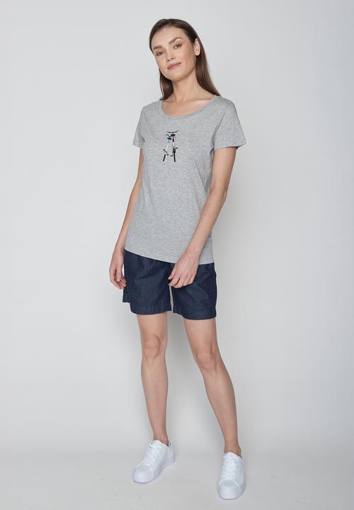 Actual product image Greenbomb T-Shirt Bike Romantic (S)