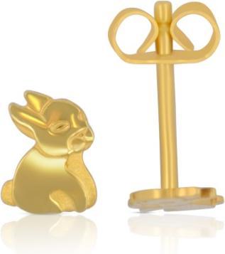 Produktbild Muau Ohrstecker (Gelbgold)