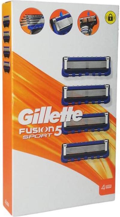 Produktbild Gillette Fusion Sport 5 Klingen Nachfüllpackung mit 4 Klingen (4 x)