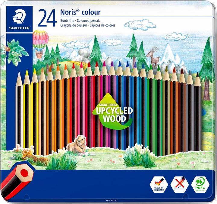 Produktbild Staedtler Buntstift Noris col. 24ST (Mehrfarbig, 24 x)