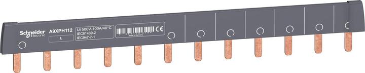 Produktbild APC Sløjfeskinne 1 Polet 100A 12M